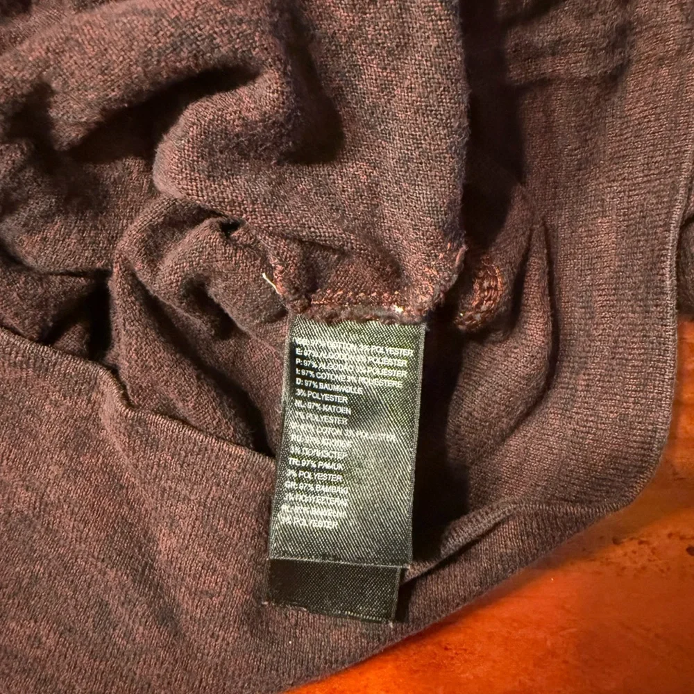 The North Face Men’s NWOT Brown Basic Crewneck Long-sleeve Basic Knit Shirt - S